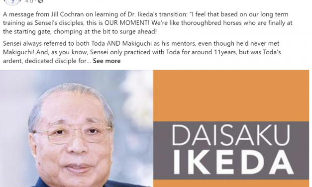 [NEWS] Dr. Lawrence Edward Carter, Sr & Daisaku Ikeda